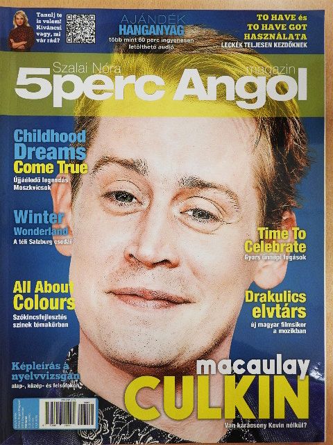 Szalai Nóra - 5 perc Angol magazin 2019. december [antikvár]
