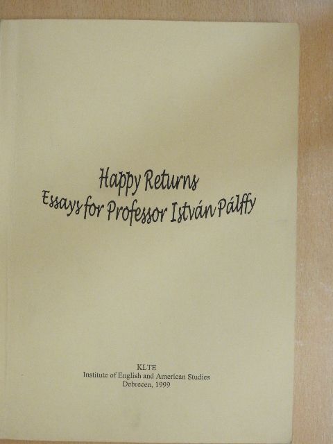 Borus György - Happy Return [antikvár]