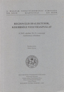 Vörös Ferenc - Regionális dialektusok, kisebbségi nyelvhasználat [antikvár]
