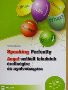 Czene Zsuzsanna - Speaking Perfectly [antikvár]