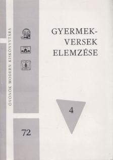 Elek László - Gyermekversek elemzése (dedikált) [antikvár]