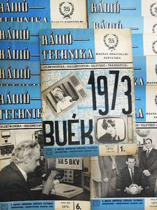 Lóska Péter - Rádiótechnika 1973. (nem teljes évfolyam) [antikvár]