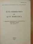 Abádi Nagy Zoltán - I. Országos germanisztikai-romanisztikai szimpozium [antikvár]