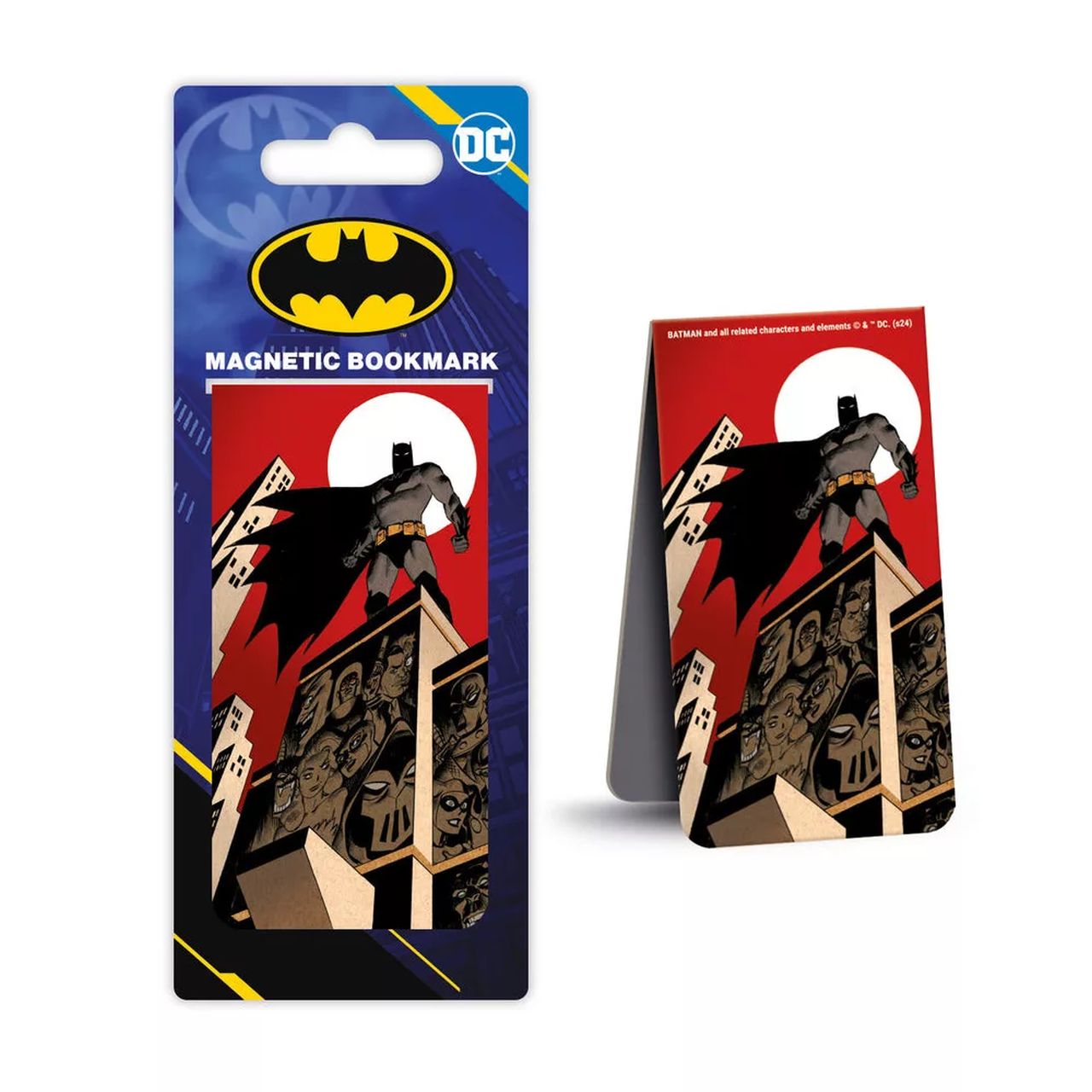 MS65173 - Pyramid BATMAN (VILLAIN SKYLINE) Mágneses Könyvjelző