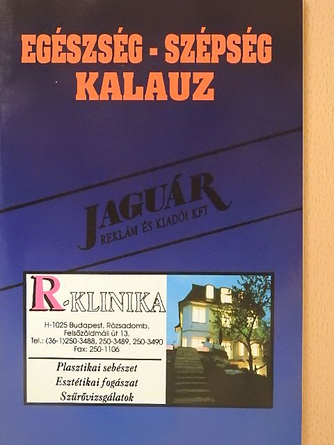 Egészség-szépség kalauz [antikvár]