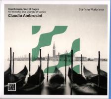 CLAUDIO AMBROSINI - KAPSBERGER, SECRET PAGES CD AMBROSINI