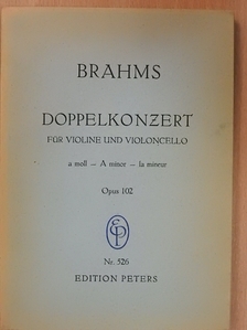 Brahms - Konzert für Violine, Violoncello und Orchester [antikvár]