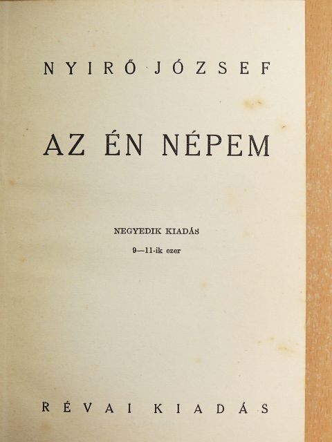 Nyirő József - Az én népem [antikvár]