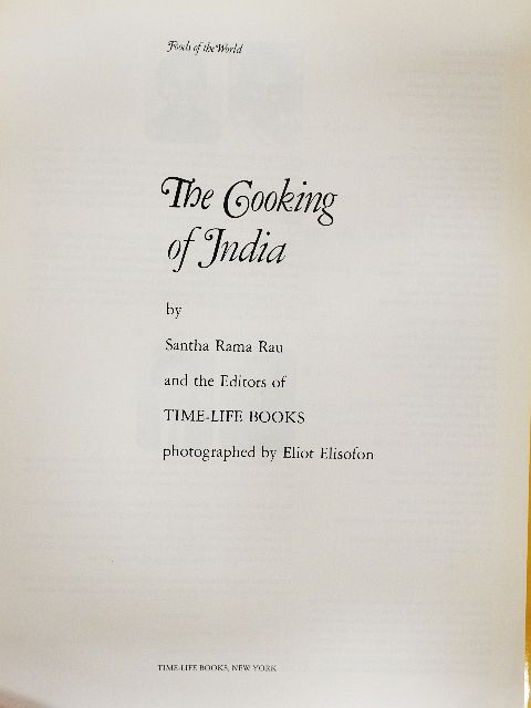 Santha Rama Rau - The Cooking of India [antikvár]