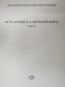 A. Gazdapusztai - Acta Antiqua et Archaeologica Tomus XII. [antikvár]