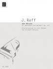 RAFF, JOACHIM - ZWEI MAERSCHE OP.127 KLAVIERAUSZUG ZU VIER HAENDEN VON R.STRAUSS