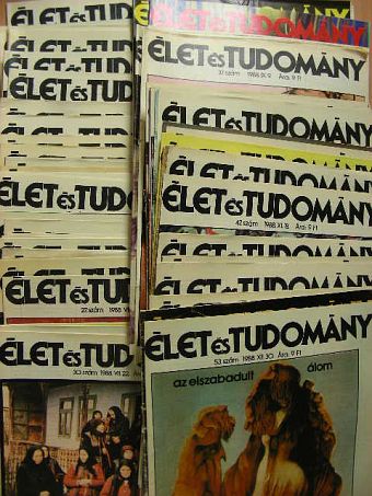 Bakcsi György - Élet és Tudomány 1988. (nem teljes évfolyam) [antikvár]
