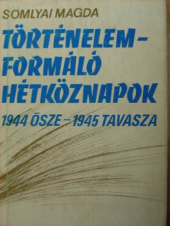 Somlyai Magda - Történelemformáló hétköznapok [antikvár]