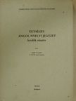 Belák Erzsébet - Egységes angol nyelvi jegyzet kezdők részére [antikvár]