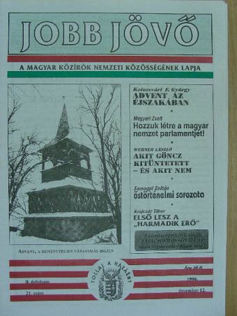 Kolozsvári F. György - Jobb Jövő 1996. december 12. [antikvár]