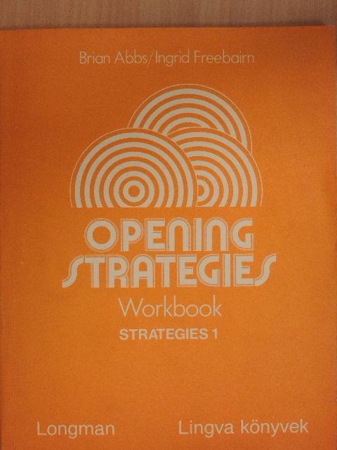 Brian Abbs - Opening Strategies - Workbook [antikvár]