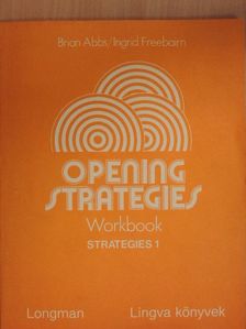 Brian Abbs - Opening Strategies - Workbook [antikvár]