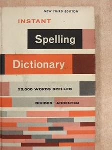 Instant Spelling Dictionary [antikvár]