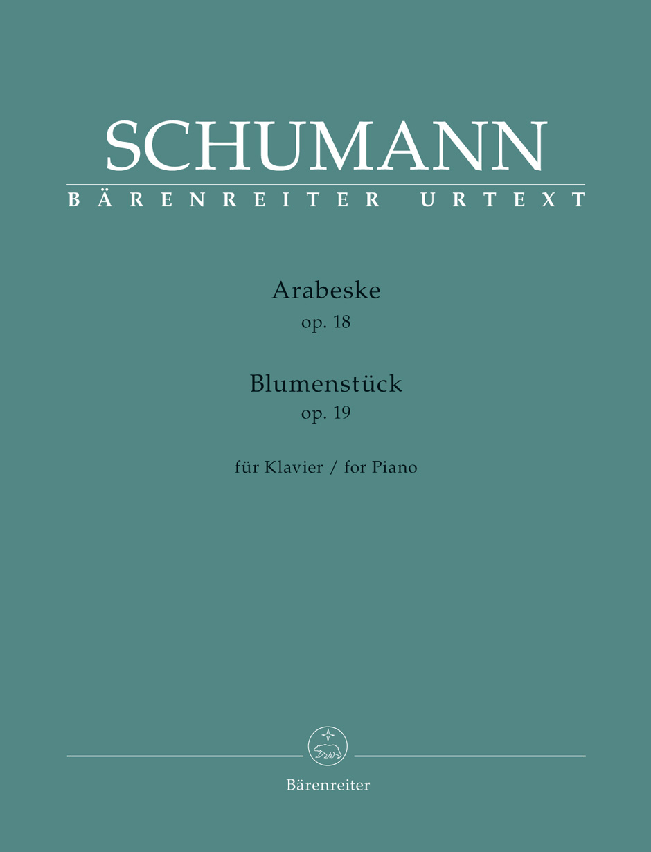 Schumann, Robert - ARABESKE OP.18 / BLUMENSTÜCK OP.19 FÜR KLAVIER