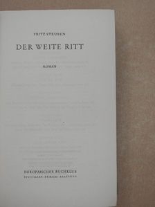 Fritz Steuben - Der Weite Ritt [antikvár]