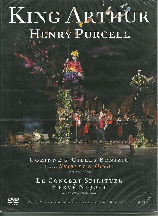 PURCELL - KING ARTHUR DVD NIQUET, CORINNE, BENIZIO