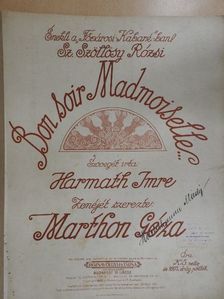 Harmath Imre - Bon soir Madmoiselle... [antikvár]