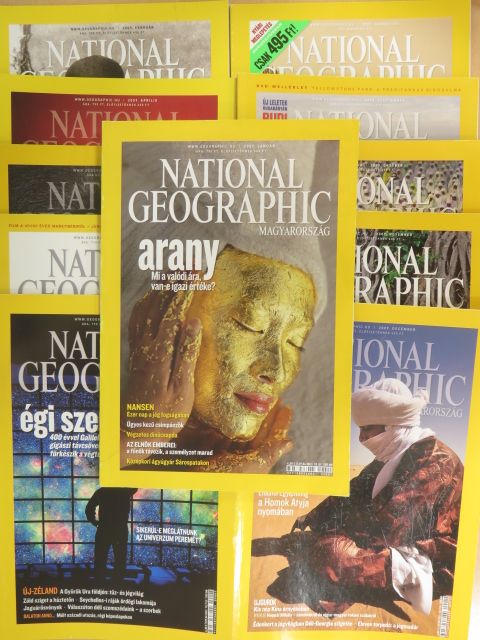 A. A. Gill - National Geographic Magyarország 2009. (nem teljes évfolyam) [antikvár]
