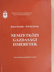 Dr. Árva László - Nemzetközi gazdasági ismeretek [antikvár]