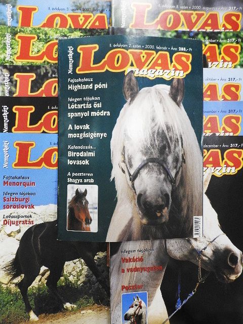 Angela Gold - Nemzetközi Lovas Magazin 2000. (nem teljes évfolyam) [antikvár]