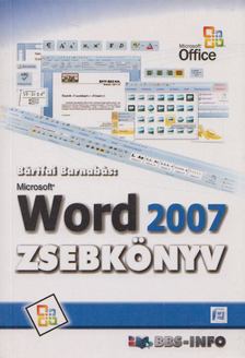 BÁRTFAI BARNABÁS - Microsoft Word 2007 zsebkönyv [antikvár]