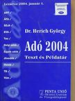 Auth Szabolcs - Adó 2004 teszt és példatár [antikvár]