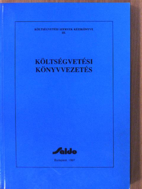 Dr. Csomó István - Költségvetési könyvvezetés [antikvár]