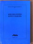 Dr. Csomó István - Költségvetési könyvvezetés [antikvár]