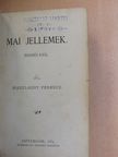 Maszlaghy Ferencz - Mai jellemek [antikvár]