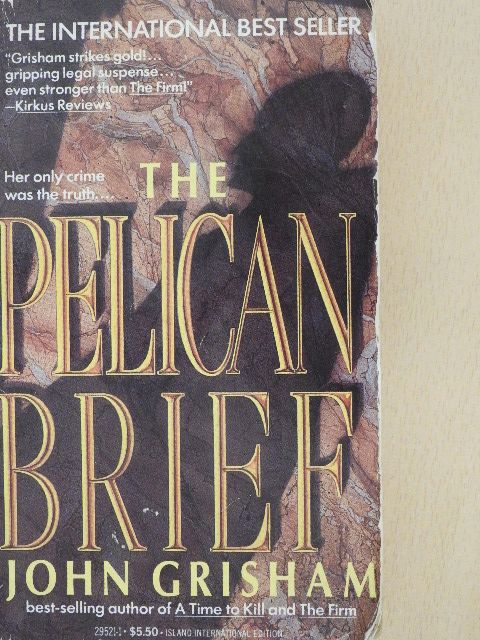 John Grisham - The Pelican Brief [antikvár]