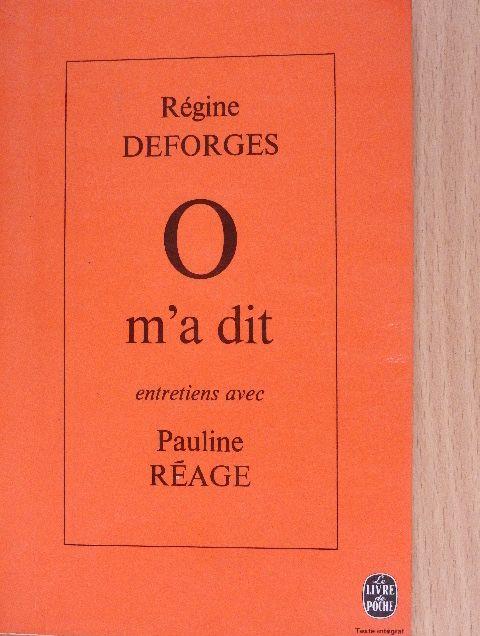 O m'a dit [antikvár]