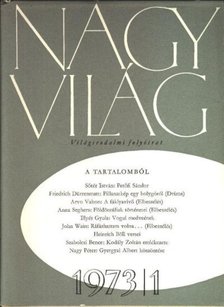 több szerző - Nagyvilág 1973. év I-V. szám [antikvár]
