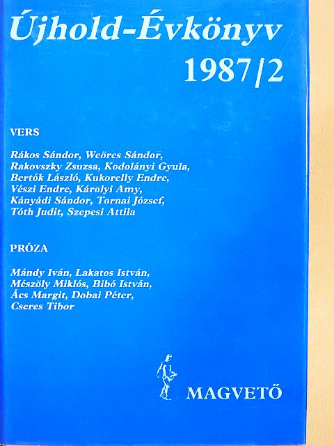 Ács Margit - Újhold-Évkönyv 1987/2 [antikvár]