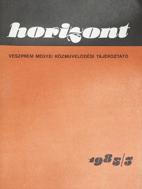 Albert József - Horizont 1985/3 [antikvár]