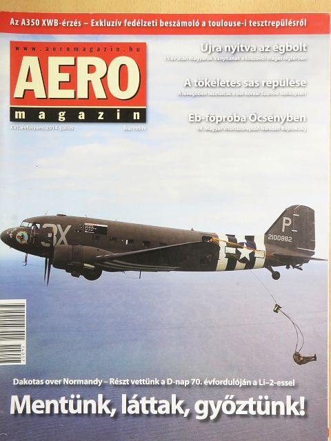Háy György - Aero Magazin 2014. július [antikvár]