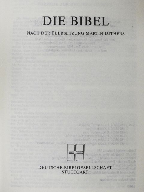 Die Bibel [antikvár]