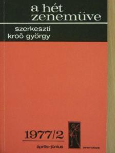 Boronkay Antal - A hét zeneműve 1977/2. [antikvár]