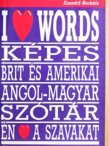 Szendrő Borbála - Képes brit és amerikai angol-magyar szótár [antikvár]
