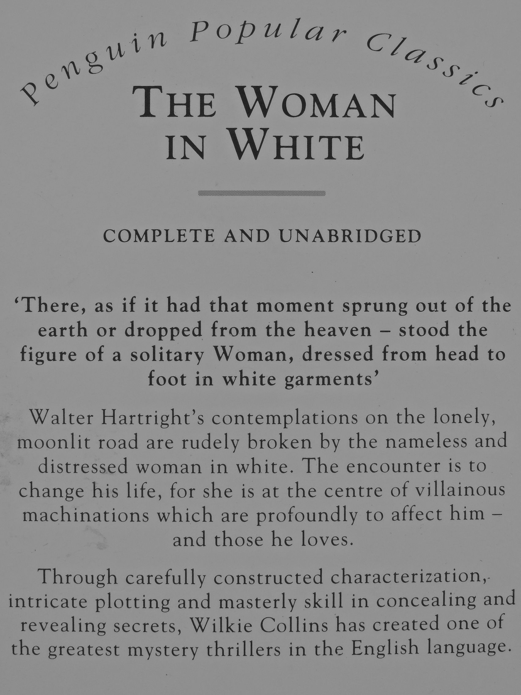 Wilkie Collins - The Woman in White [antikvár]