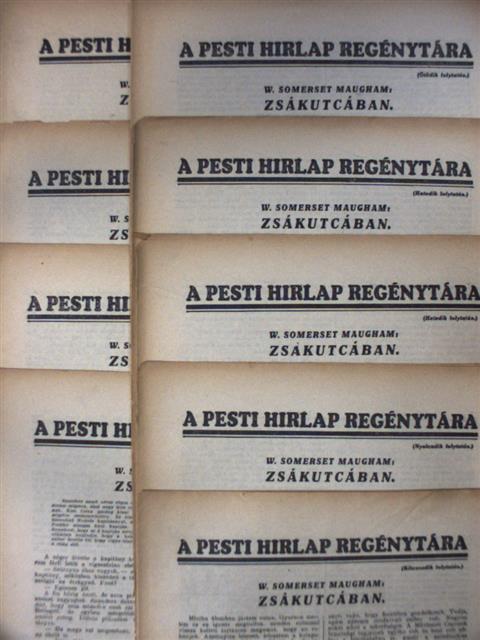 W. Somerset Maugham - Zsákutcában 1-9. [antikvár]