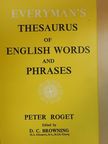 Peter Roget - Everyman's Thesaurus of English Words and Phrases [antikvár]