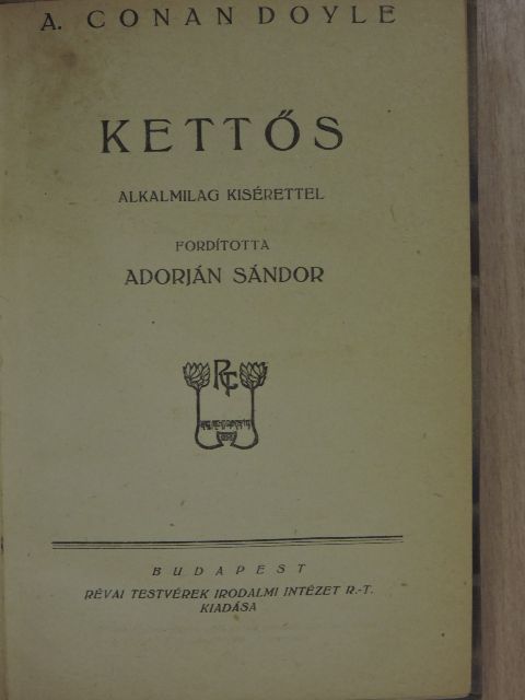 A. Conan Doyle - Kettős [antikvár]