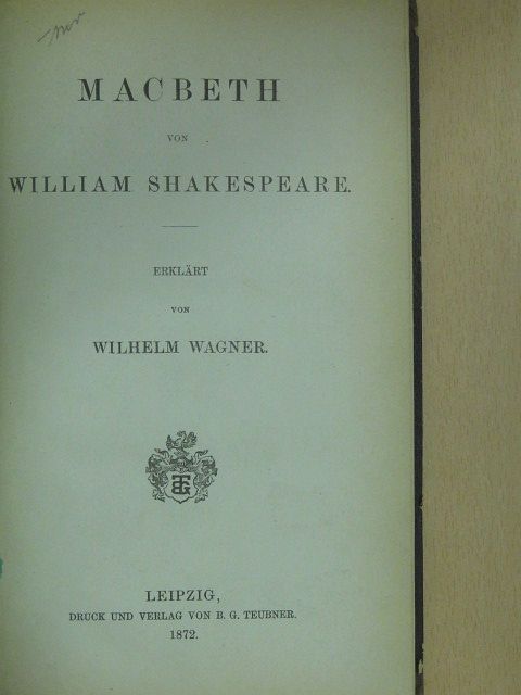 William Shakespeare - Macbeth [antikvár]