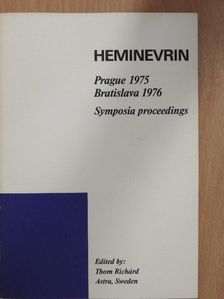 Doz. Inna Salum - Heminevrin symposia [antikvár]
