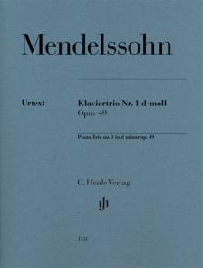 MENDELSSOHN - KLAVIERTRIO NR.1 d-MOLL OP.49  (HERTTRICH / SCHILDE)